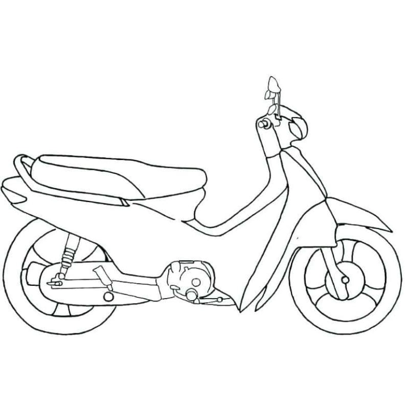 Khơi nguồn sáng tạo với tranh tô màu về phương tiện giao thông