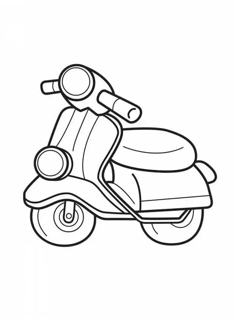 Tranh tô màu phương tiện giao thông mẫu vẽ tranh phương tiện giao thông đơn giản