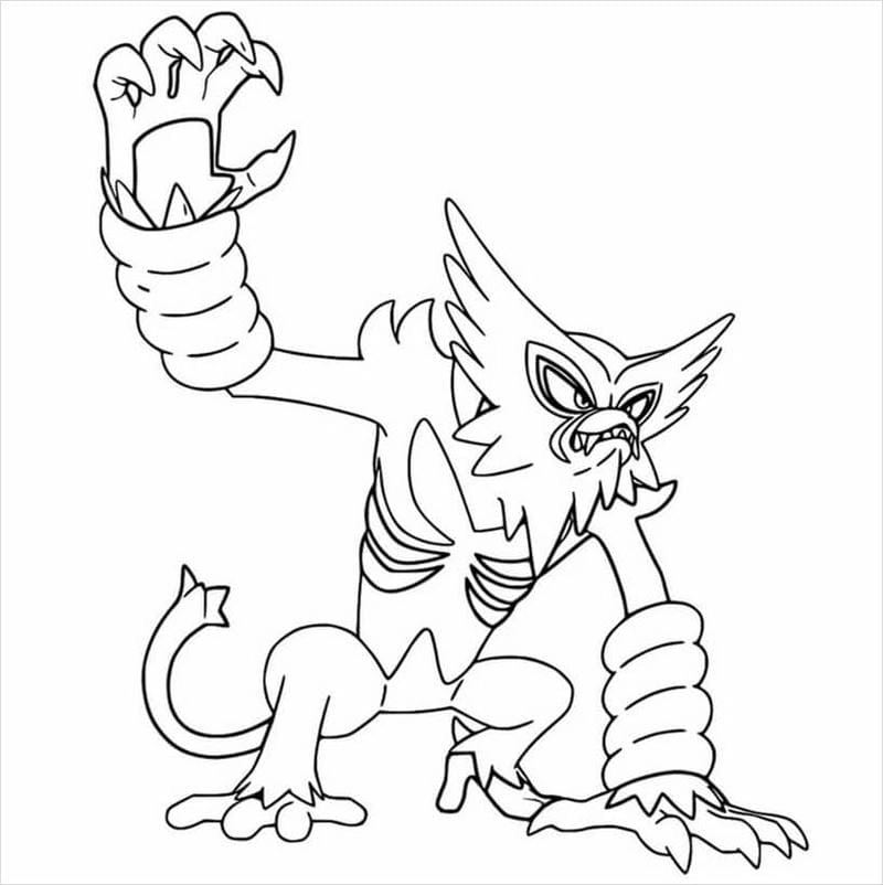 Bé tập tô với charizard tranh tô màu pokemon mega đầy màu sắc