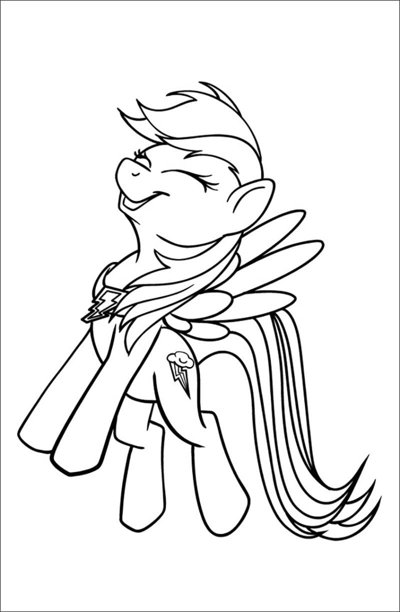 Bé nào cũng thích tô màu con ngựa pony