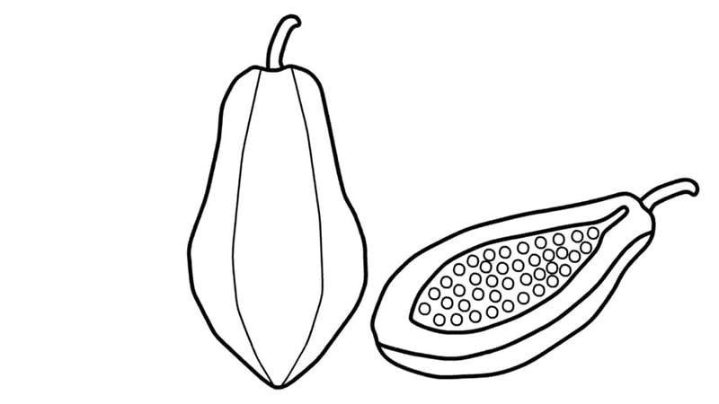 Khám phá tranh tô màu các loại rau củ quả rèn luyện kỹ năng cho bé