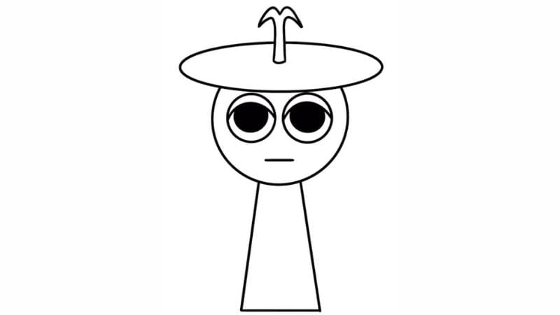 Chủ đề incredibox với tranh tô màu sprunki