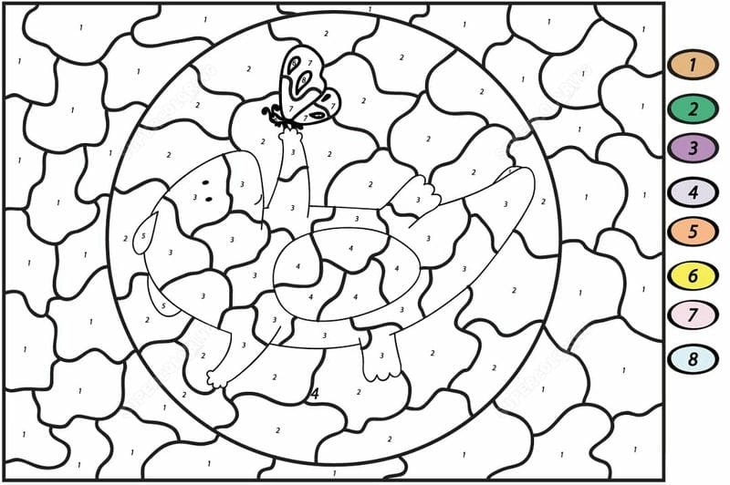 Trải nghiệm vẽ cùng tranh tô màu theo số và tranh sơn dầu tô theo số