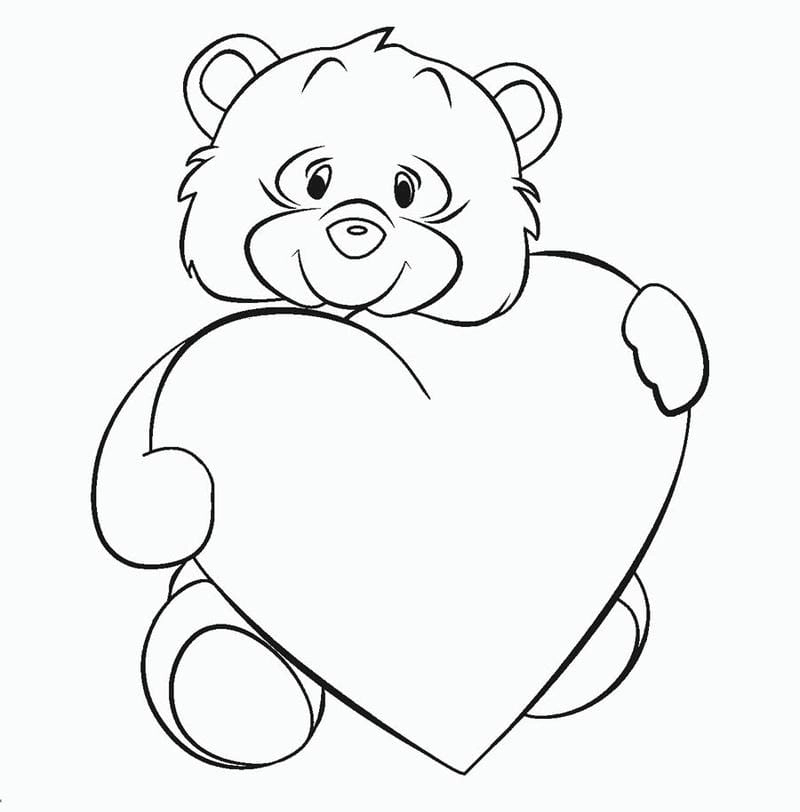 Gợi ý mẫu vẽ hình trái tim đơn giản đẹp