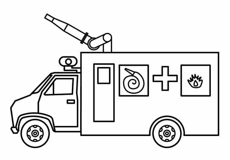 Khám phá bộ tô màu xe cuu hoa cực kỳ bắt mắt