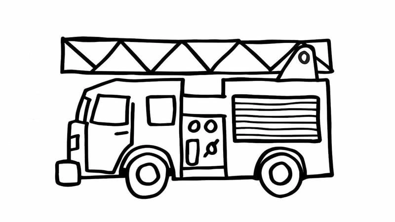 Tô đậm cá tính với ô tô cứu hỏa tô màu cực chất