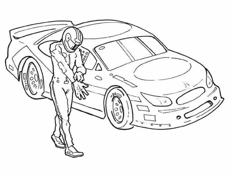 Tải nhanh bộ tranh to mau xe dua cho bé luyện tay