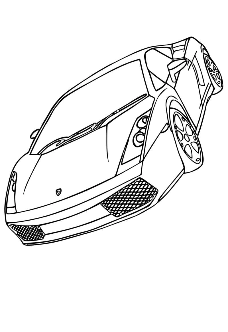 Gợi ý ngay bộ tô màu ô tô đua bé nào cũng mê