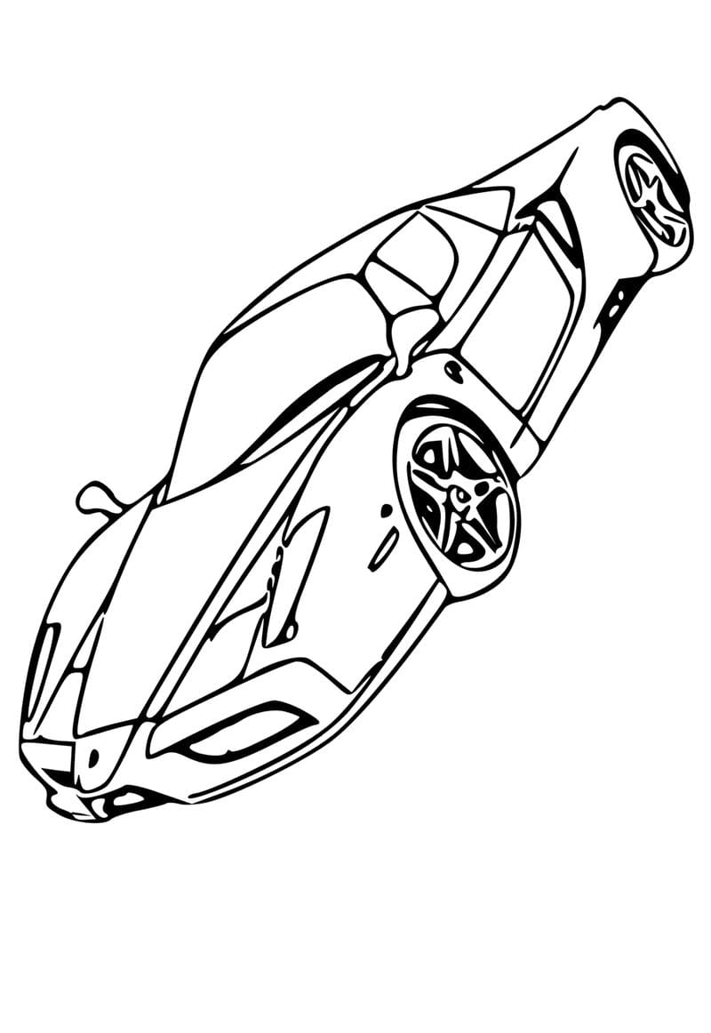 Sáng tạo không giới hạn cùng ô tô đua tô màu đẹp