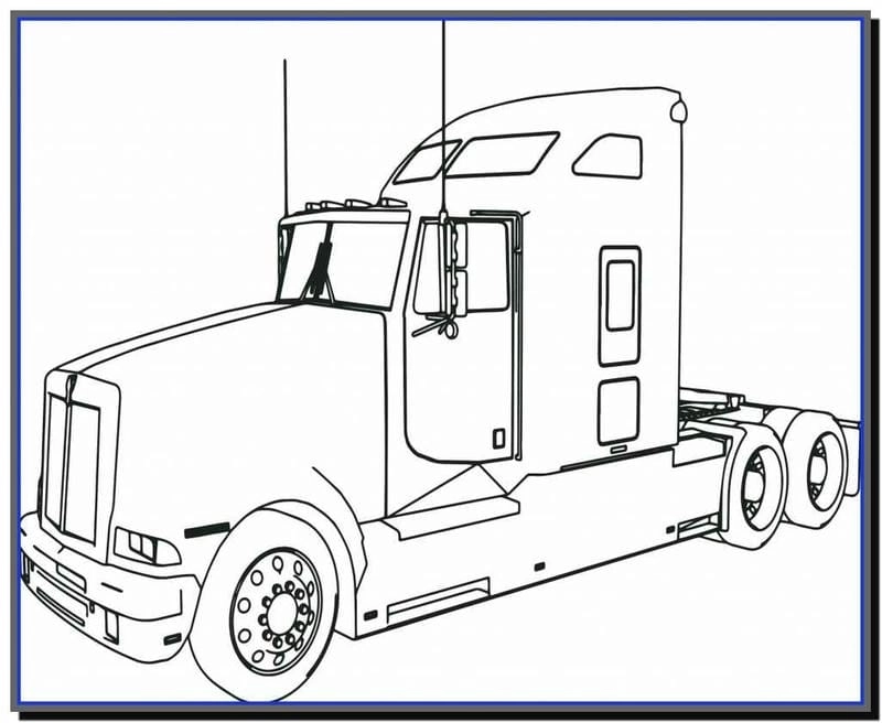 Bố mẹ hãy để bé vẽ xe tải thỏa sức sáng tạo