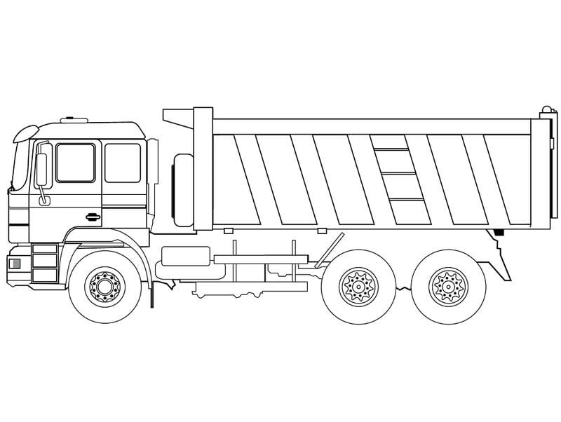 Bé vừa chơi vừa học với to màu ô tô tải