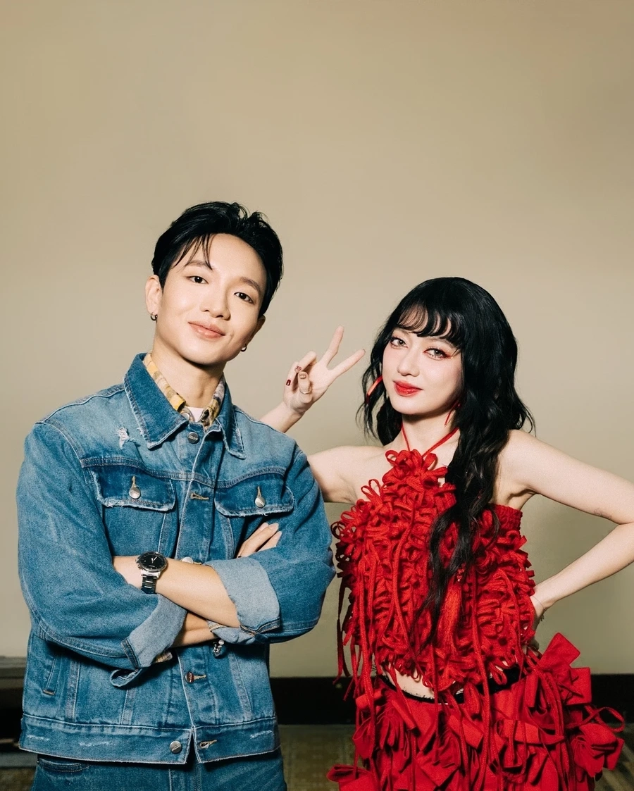 Khoảnh khắc luyện tập chuẩn bị cho MV karaoke Xuân Nghi