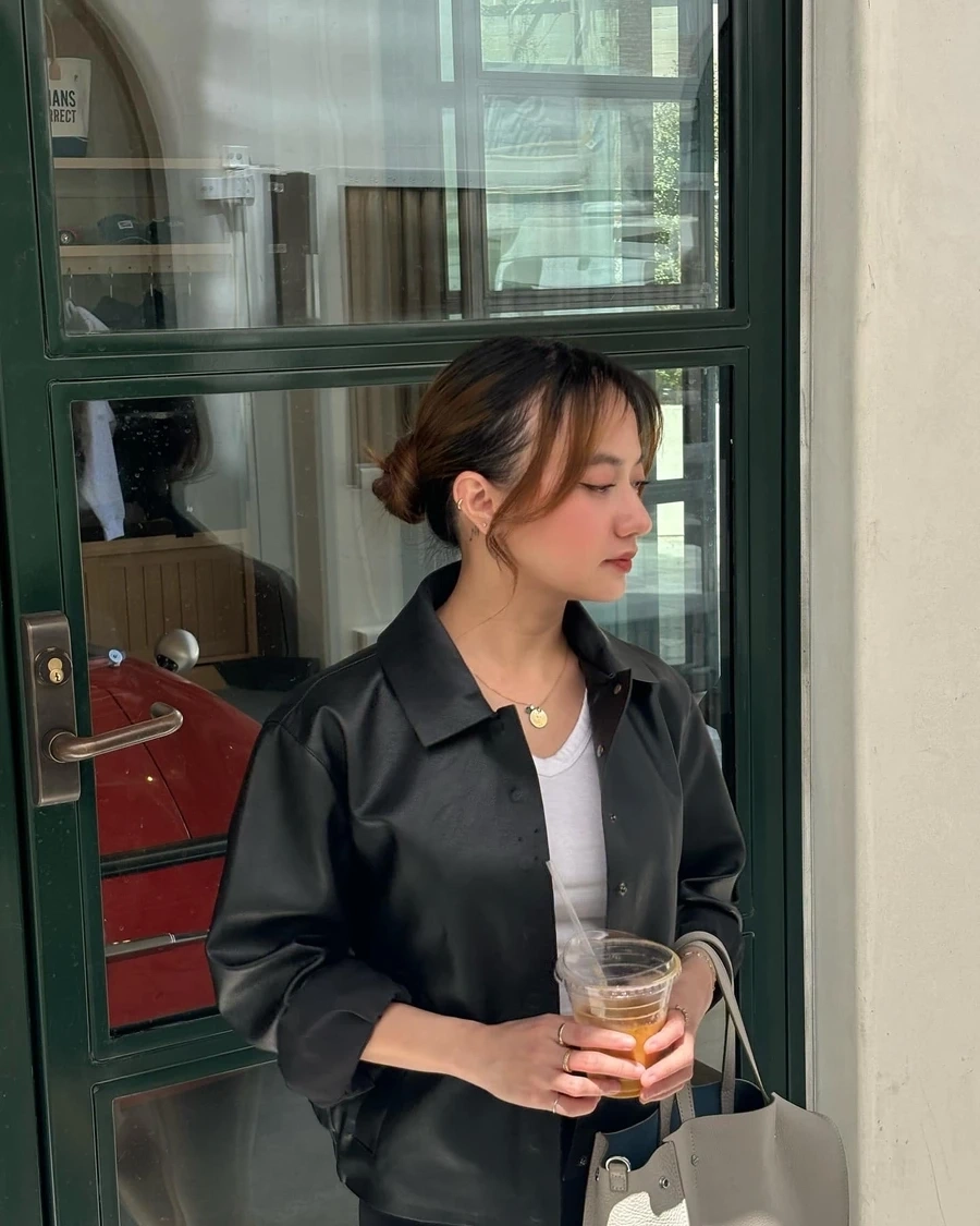 Ảnh phong cách hiện đại phản ánh Xuân Nghi bây giờ