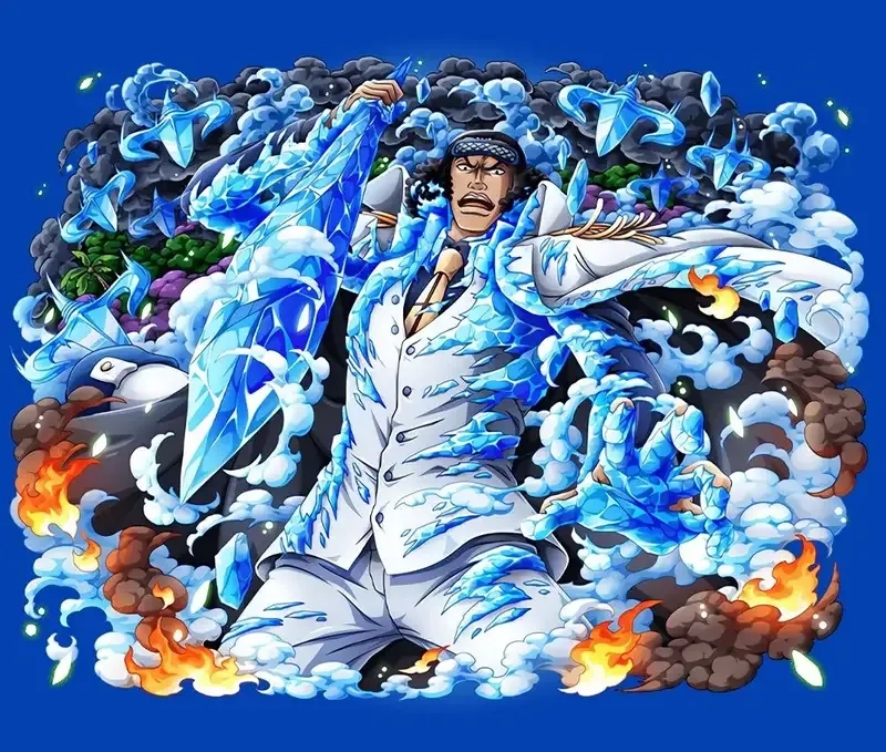 Khám phá sức mạnh băng giá của Aokiji trong One Piece