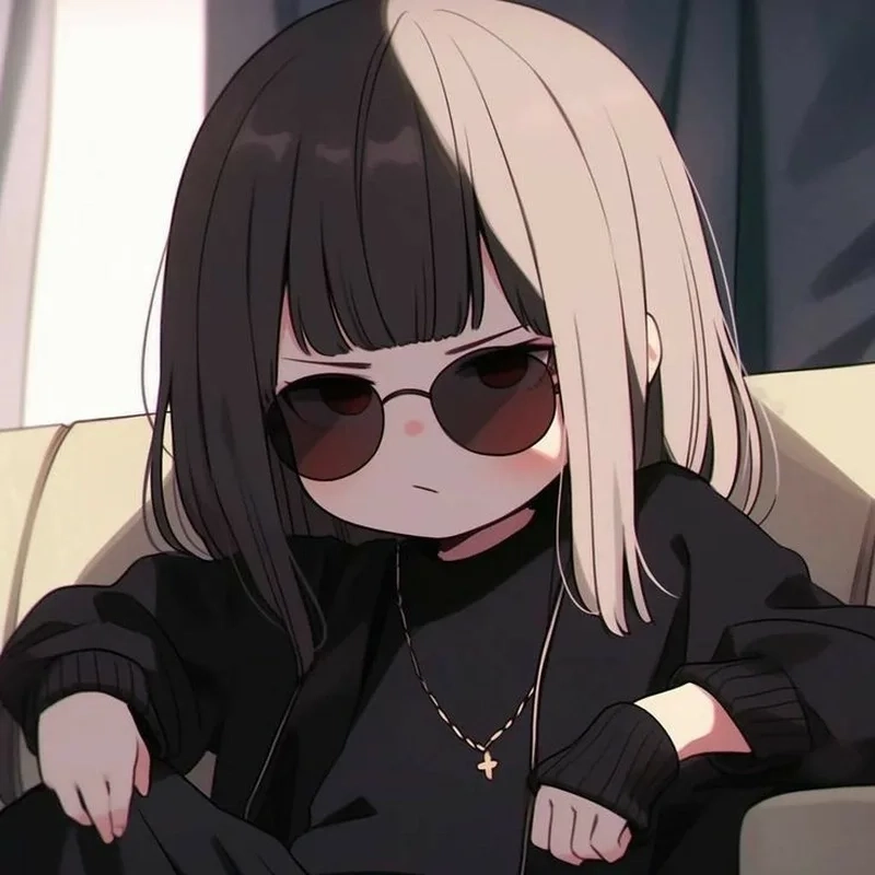 Trầm lắng và cảm xúc cùng avatar chibi dễ thương sad