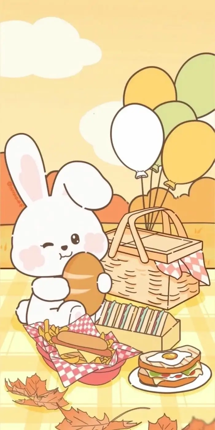 Thêm thuần khiết với ảnh thỏ trắng làm avatar đáng yêu