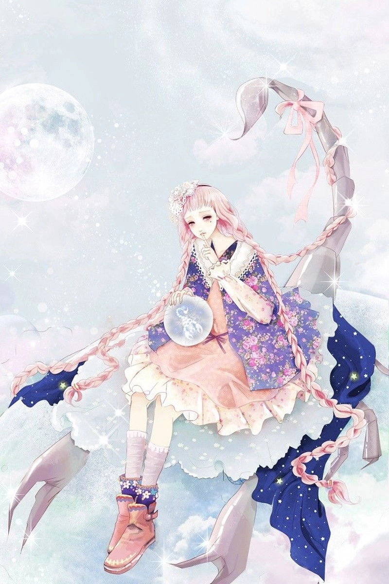 Thích anime thì không thể bỏ qua ảnh anime cung hoàng đạo