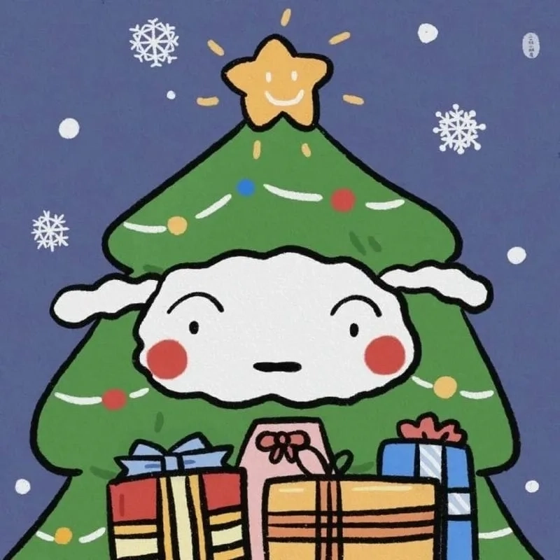 Chọn ảnh avatar giáng sinh đẹp cho profile