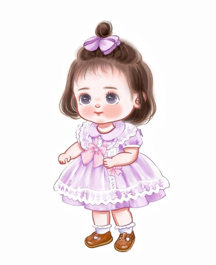 Cười vui với chibi em bé ngộ nghĩnh
