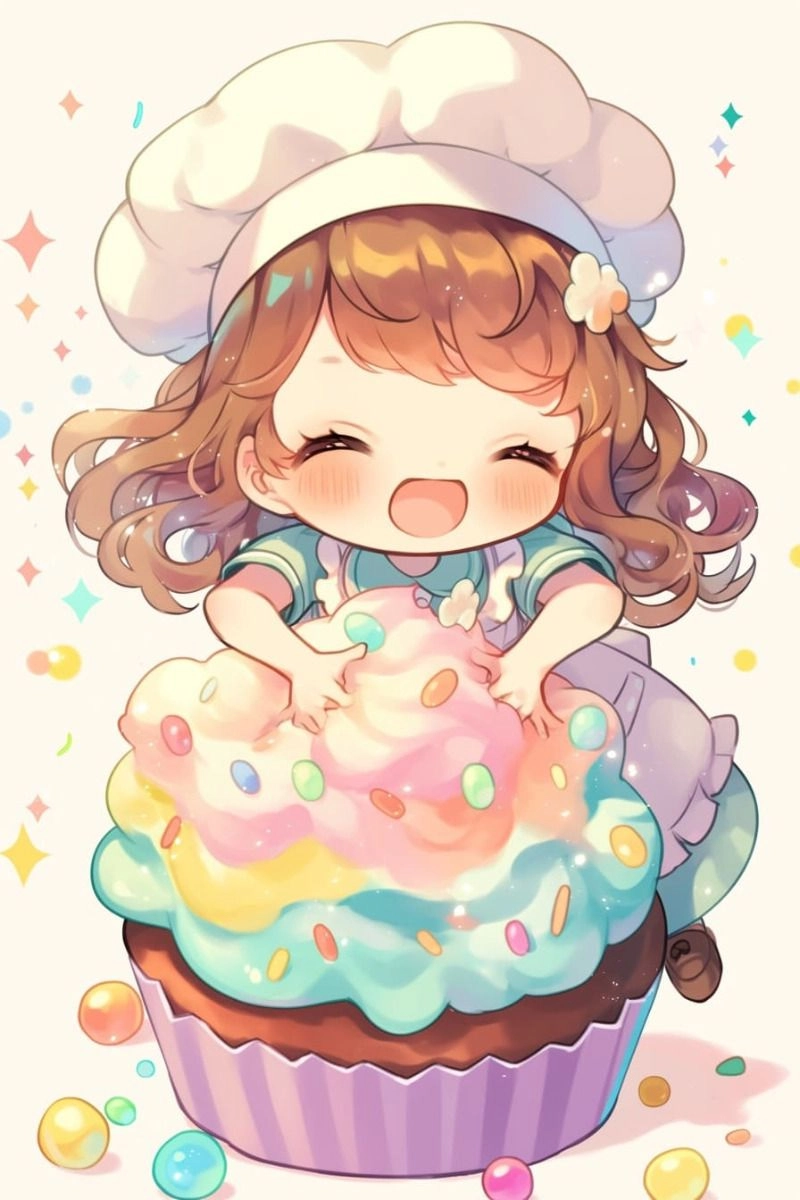 Khám phá bộ sưu tập chibi food art siêu dễ thương