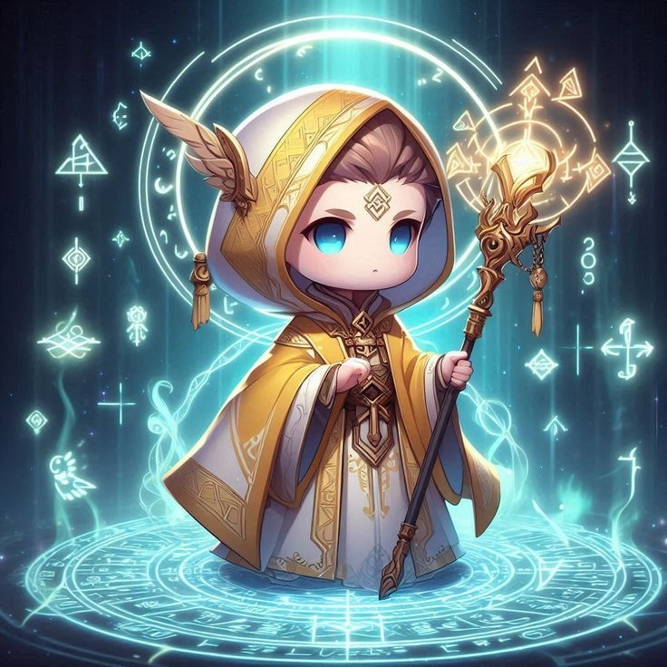 Ngắm nhìn chibi ma thuật dễ thương siêu cute