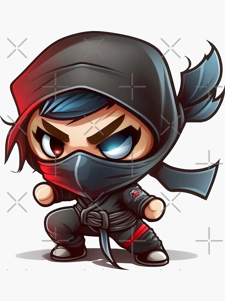 Khám phá cá tính chibi ninja character đáng yêu