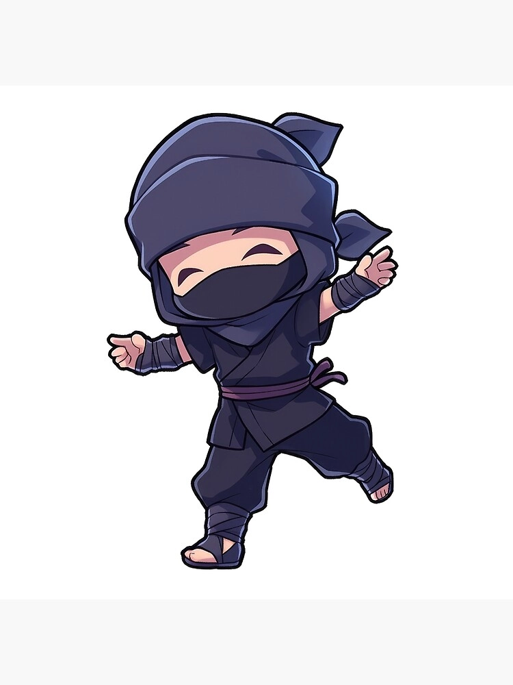 Khám phá hình xăm chibi ninja tattoo dễ thương và độc lạ