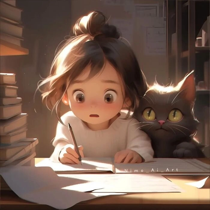 Khám phá chibi nữ học sinh ảnh đẹp ấn tượng