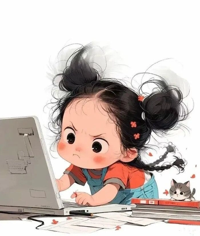 Học cách tô chibi nữ học sinh sống động vui nhộn