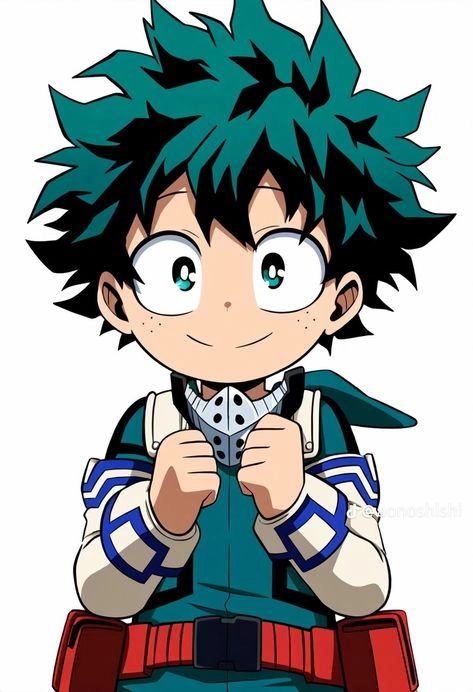 Thêm cảm xúc với bộ deku chibi emoji độc đáo