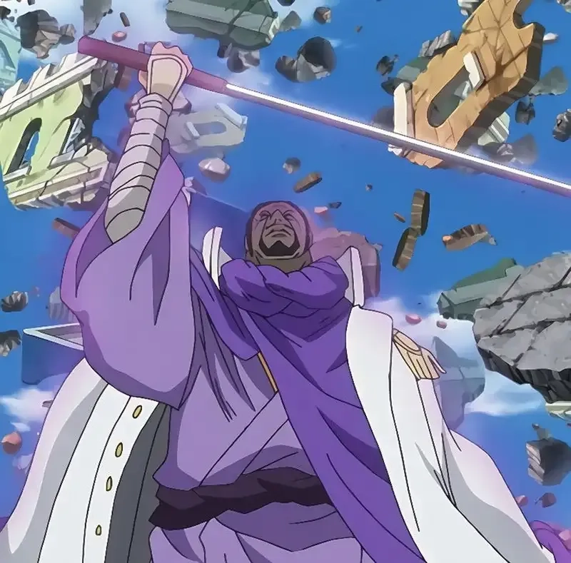 Màn đối đầu kịch tính fujitora vs akainu mạnh mẽ