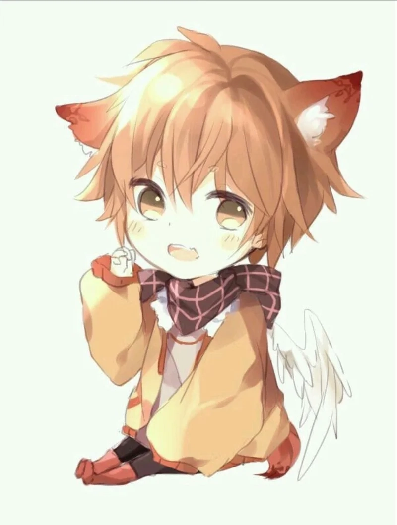 Phong cách độc đáo với hình chibi boy cool