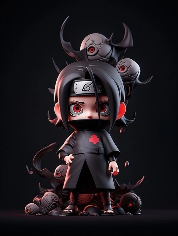 Ngắm itachi chibi trong thế giới Naruto dễ thương