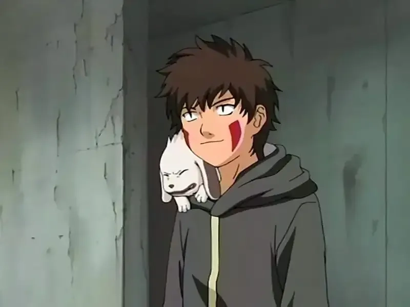 Kiba Inuzuka luôn bên Akamaru trung thành