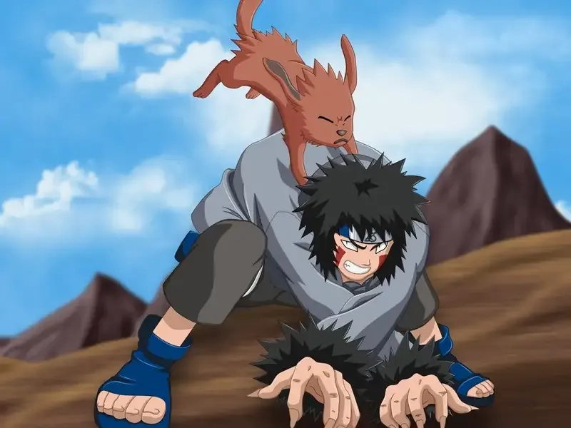 Kiba Inuzuka clan nổi bật với kỹ năng chiến đấu