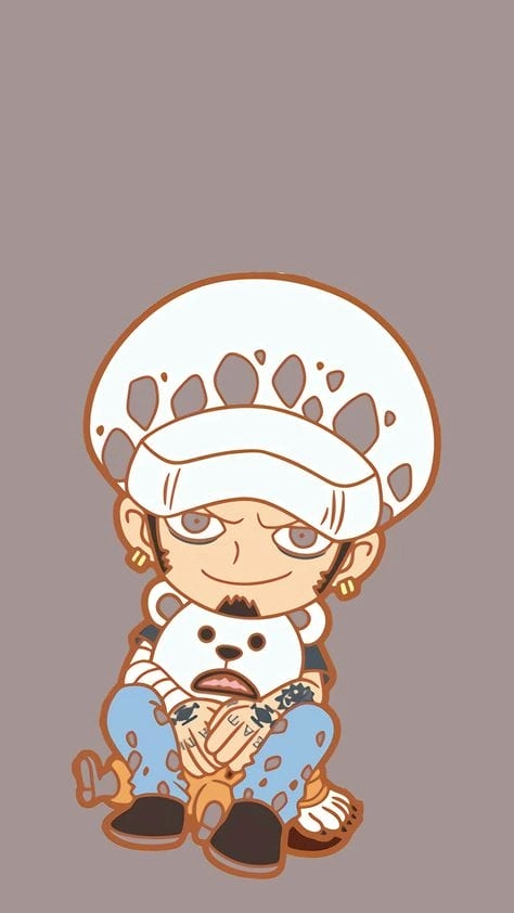 Ngắm nhìn one piece chibi law cực dễ thương