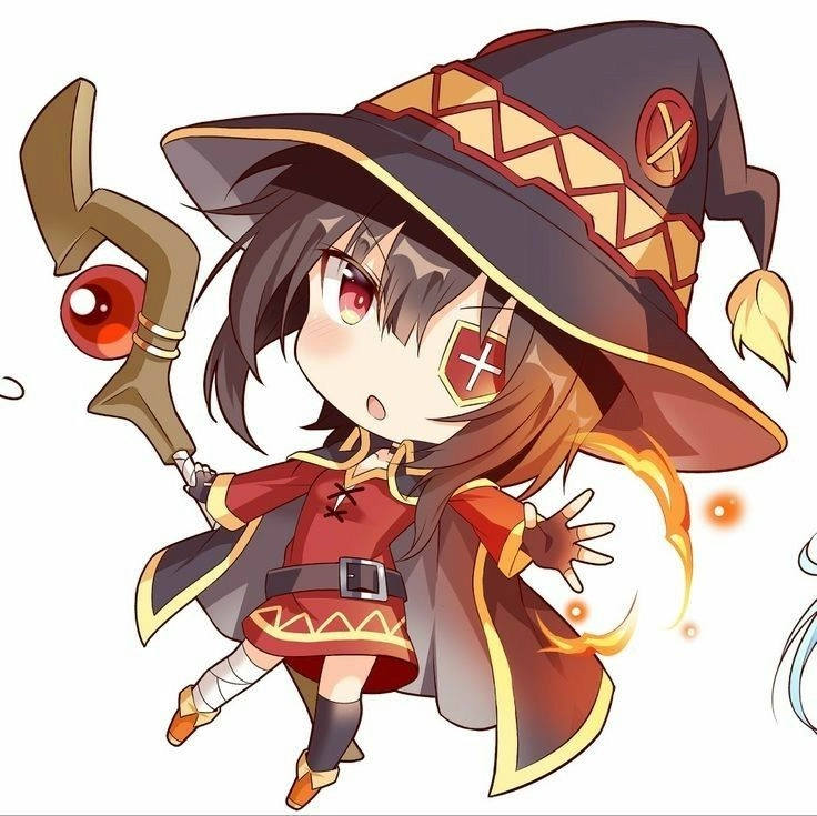 Chiêm ngưỡng megumin chibi fanart đẹp mắt