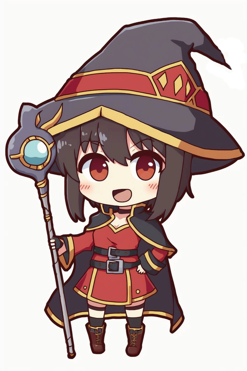 Tuyển chọn megumin chibi art đầy cuốn hút