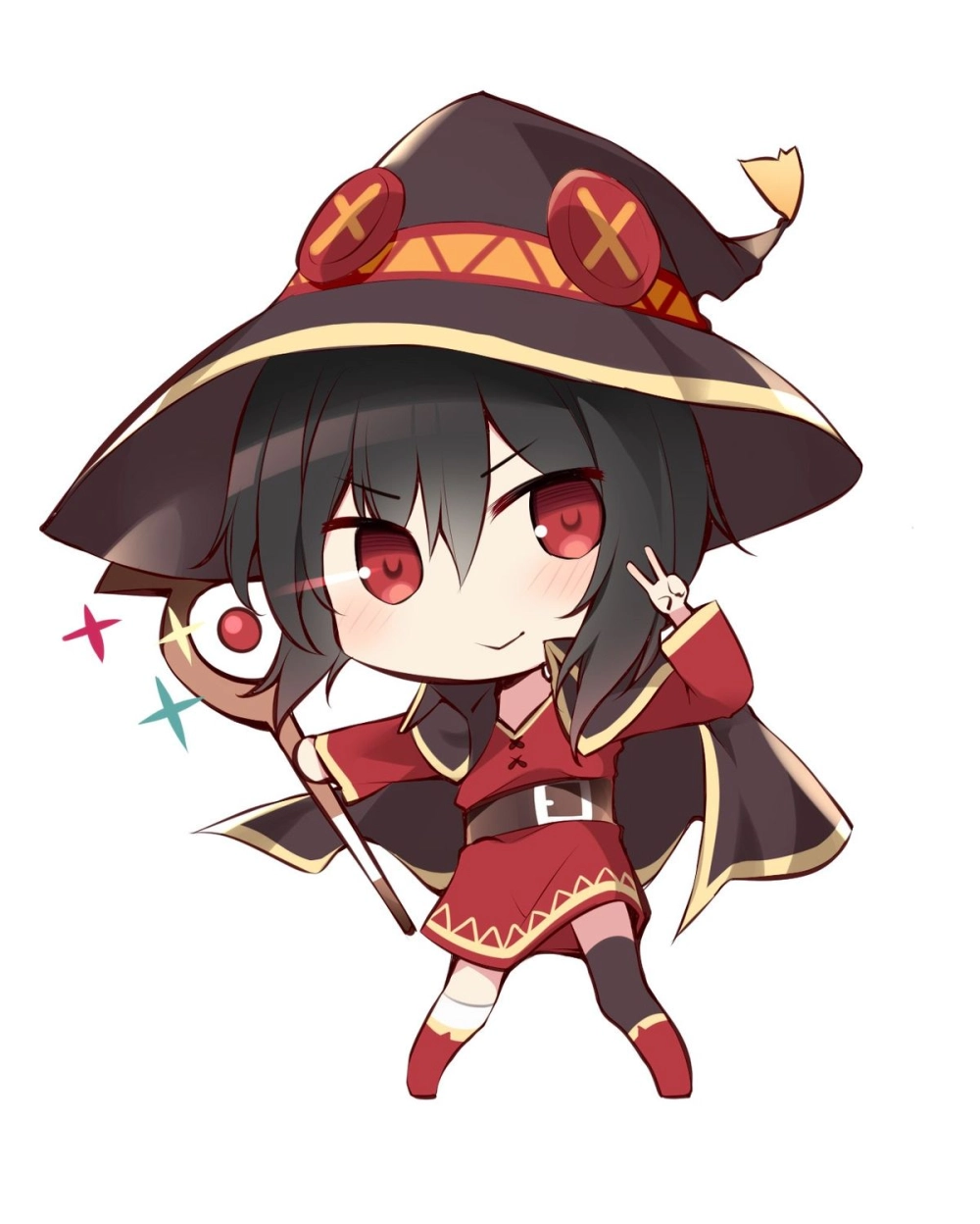 Thưởng trà cùng megumin chibi mug xinh xắn