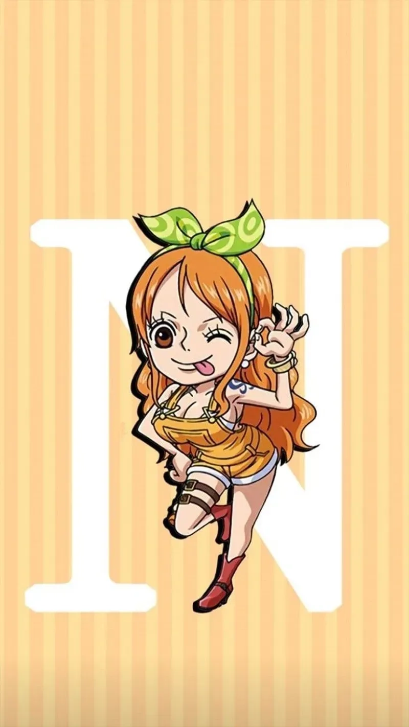 Thiết kế ấn tượng với nami chibi vector chất lượng cao
