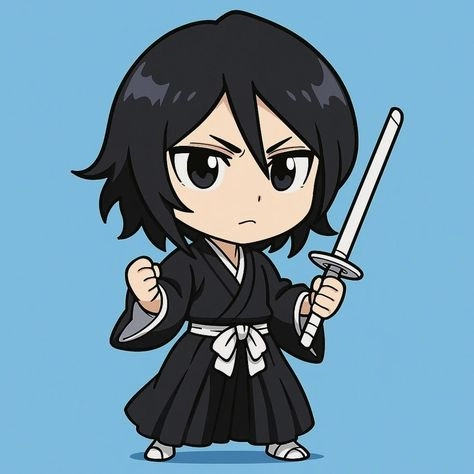 Ngắm những khoảnh khắc rukia chibi cute siêu đáng yêu