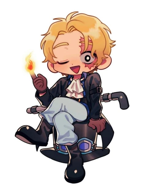 Mẫu chibi sabo design đẹp mắt chinh phục fan One Piece