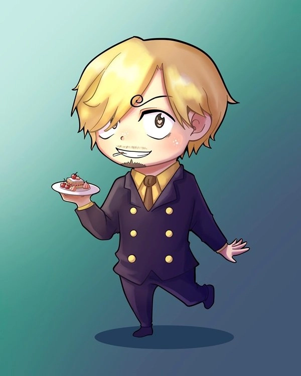 Ngắm nhìn hình ảnh chibi sanji đáng yêu