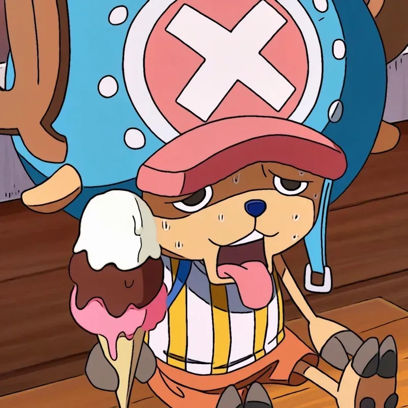 Hình ảnh anime one piece tony tony chopper đầy sắc màu