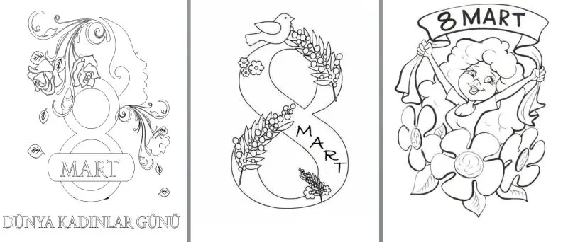  Tranh tô màu 8/3 đẹp giúp bé thể hiện tình cảm mẹ yêu 