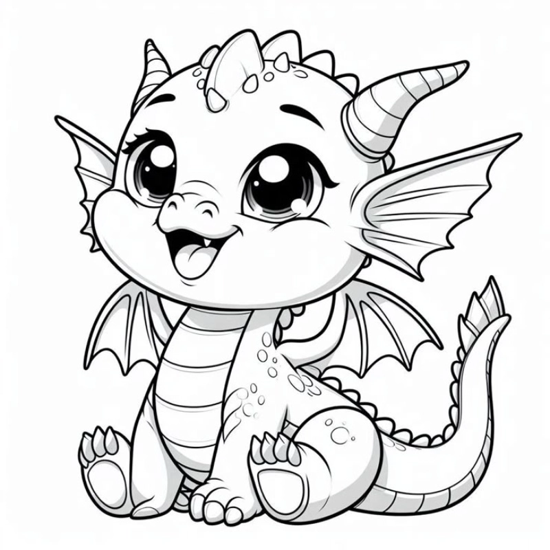 Trải nghiệm độc đáo với tranh tô màu rồng 10 đầu