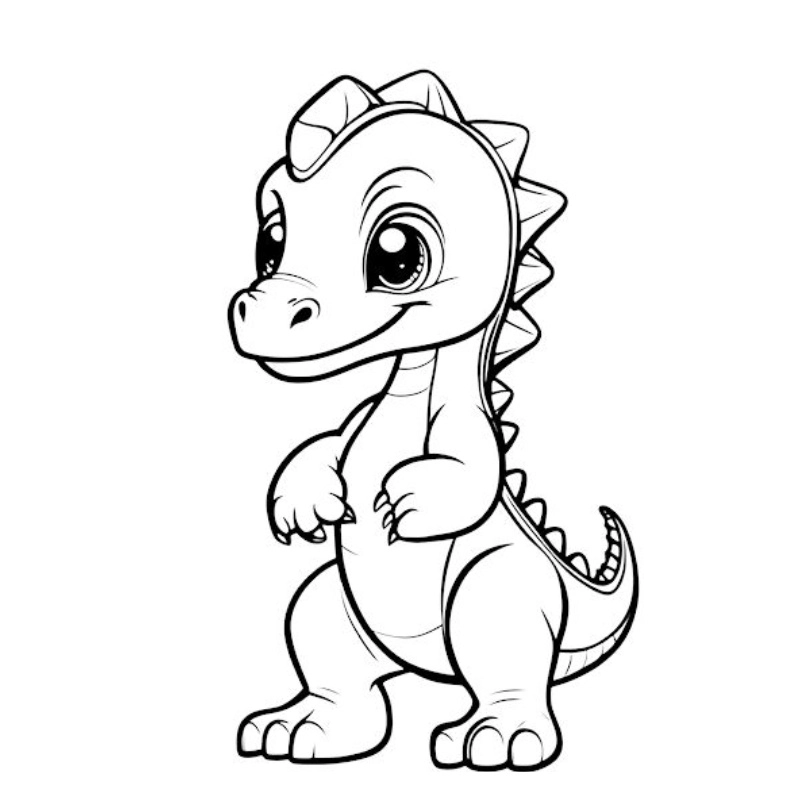 Nhanh tay tải tranh tô màu con rồng miễn phí