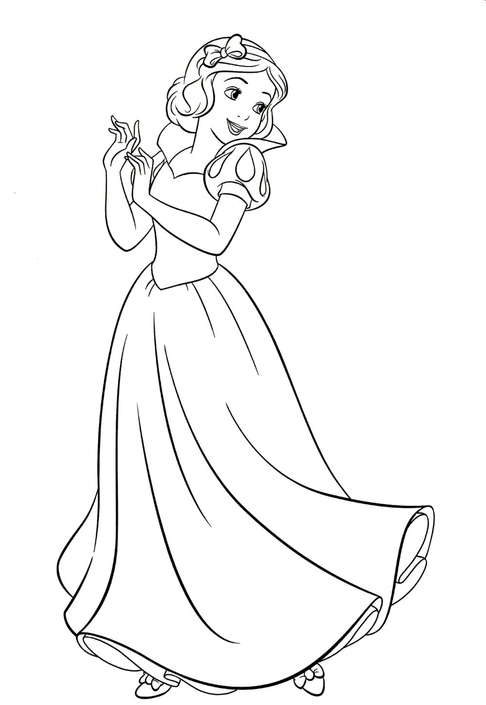 Khơi nguồn sáng tạo qua tranh tô màu công chúa ngọt ngào