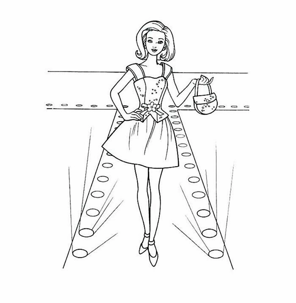 Giúp bé phát triển sáng tạo với tô màu barbie hấp dẫn