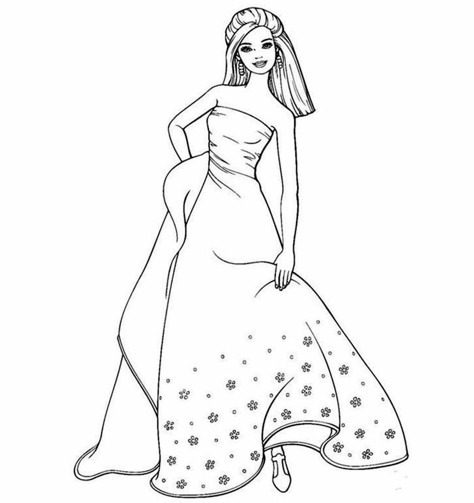 Khơi nguồn sáng tạo với tranh tô màu công chúa dễ thương